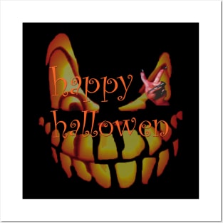 happy halloween Posters and Art